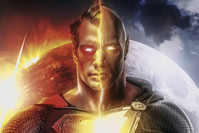 Wallpaper Henry Cavill, Superman, Black Adam, Wonder Woman