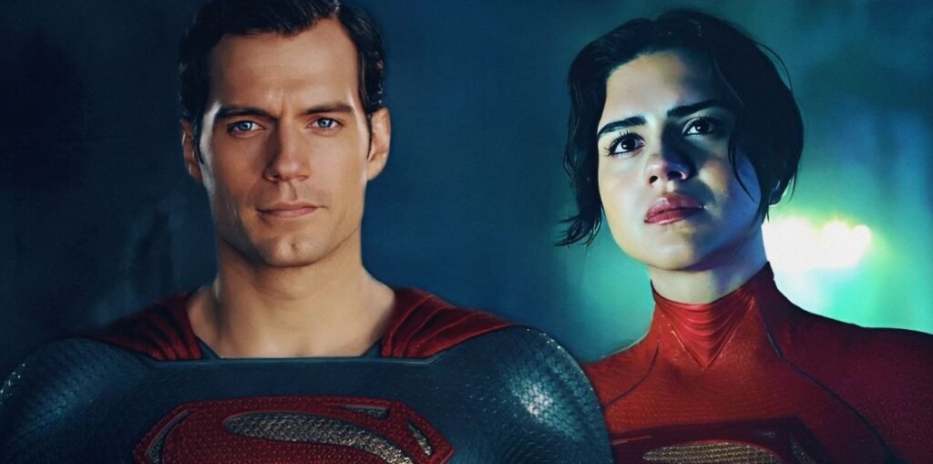 Arte reúne Superman de Henry Cavill e Supergirl de Sasha Calle
