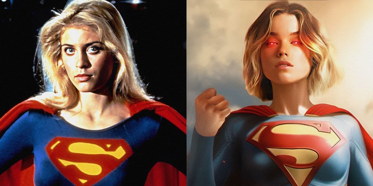 Original Supergirl Actress Extends Warm Welcome to New Supergirl Actress!