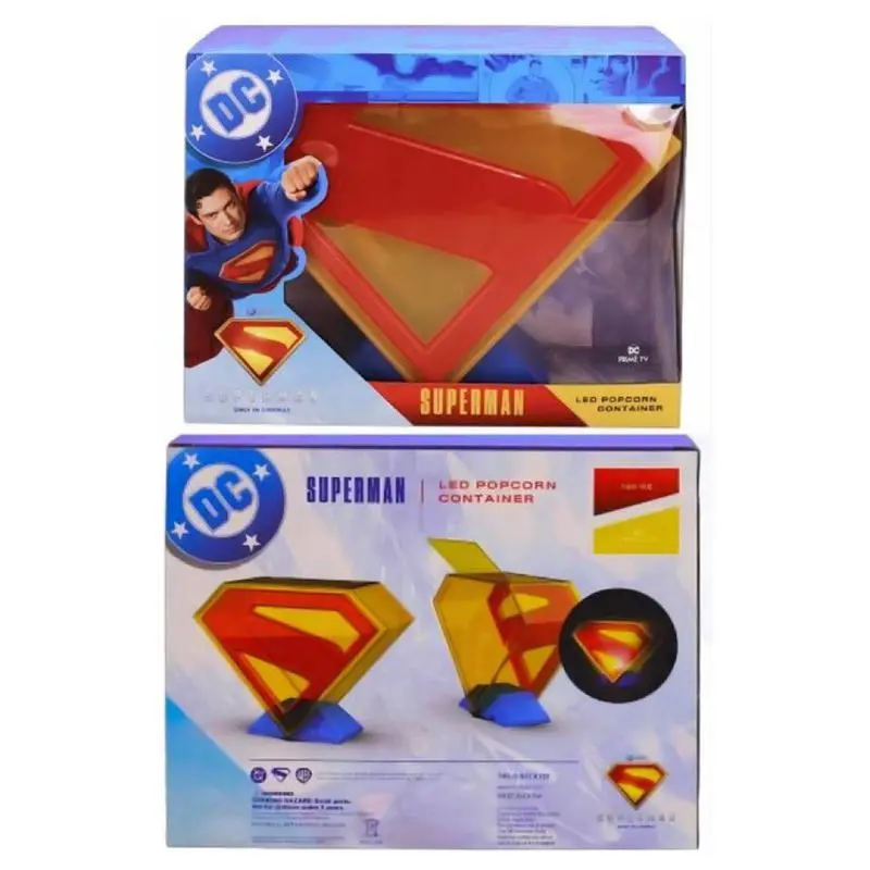 Superman's popcorn bucket