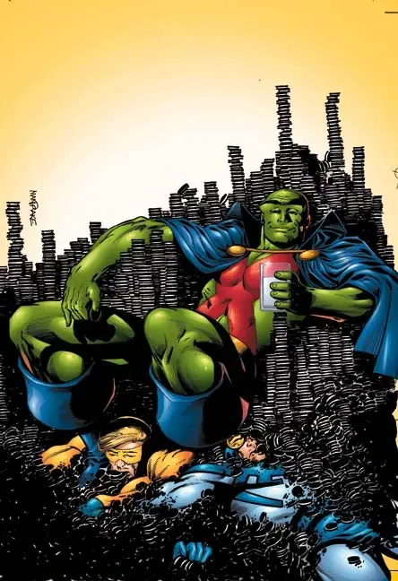 Martian Manhunter Easter Egg