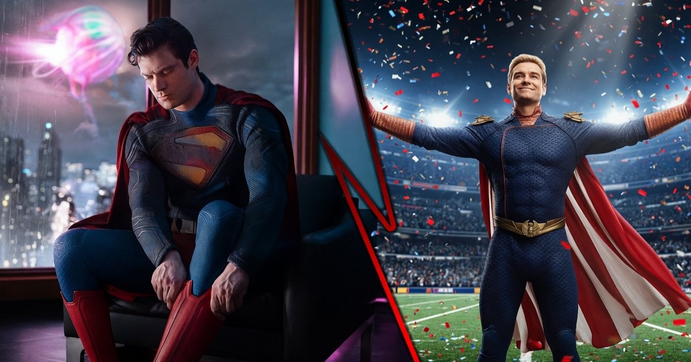 Superman vs Homelander