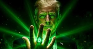 White House’s AI Donald Trump Green Lantern Video Sparks Strong Online Reaction!